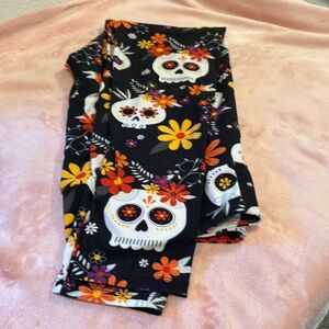 Lula Roe Leggings - Sugar Skulls